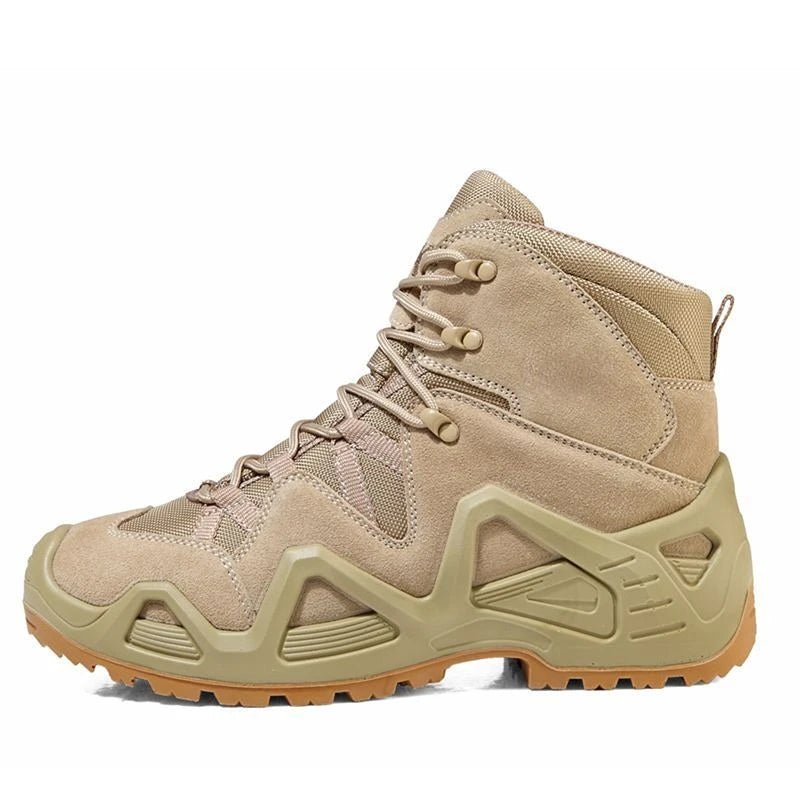 High Top Military Boots for Men Outdoor Tactical Hiking Shoes - LiveTrendsX