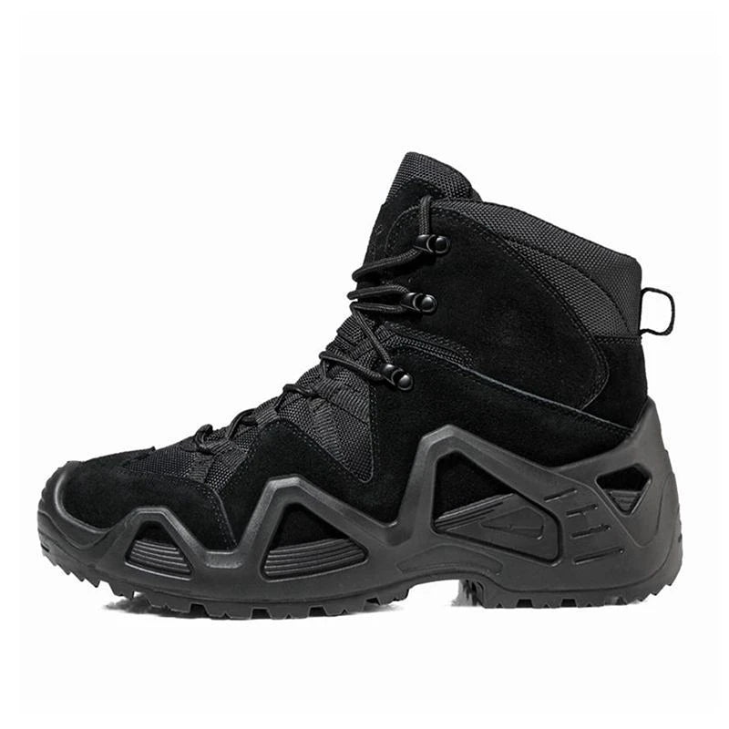 High Top Military Boots for Men Outdoor Tactical Hiking Shoes - LiveTrendsX