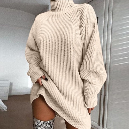 New Woman Sweater Casual Solid Loose Women Pullovers Full Hand Knitted Korean Femme Pink Sweater Tops - LiveTrendsX