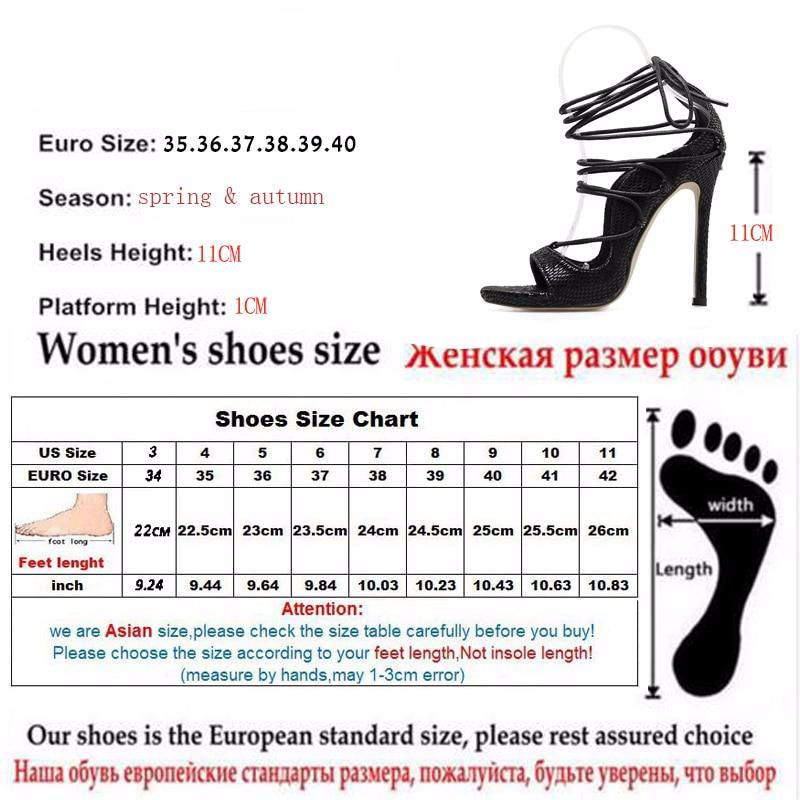 Mature PU Solid Sandals Women Lace-Up Thin High Heel Cover Heel Round Toe Wedding Daily Party Black Red Size 35-40 - LiveTrendsX