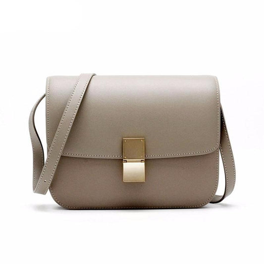 Women bag TOP quality BOX Genuine leather brand designer crossbody bag Classic women messenger bags - LiveTrendsX