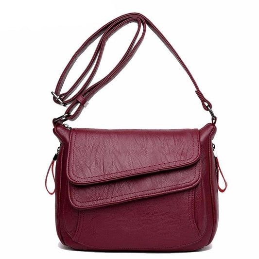 Winter Style Soft Leather Luxury Handbags Women Bags Designer Woman Messenger Shoulder Crossbody Bags For Women 2019 Sac A Main - LiveTrendsX