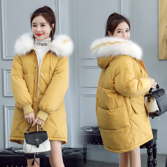 Newwinter warm coat padded short female Slim thin jackets women's thick cotton jacket clothing - LiveTrendsX