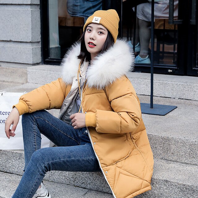 Newwinter warm coat padded short female Slim thin jackets women's thick cotton jacket clothing - LiveTrendsX