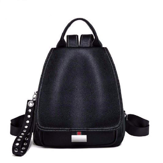 NEW Genuine Leather Backpack Travel Bag Women Luxury Brand Backpacks School Tote Tags Large Mochilas Mujer 2019-#TZ200 - LiveTrendsX