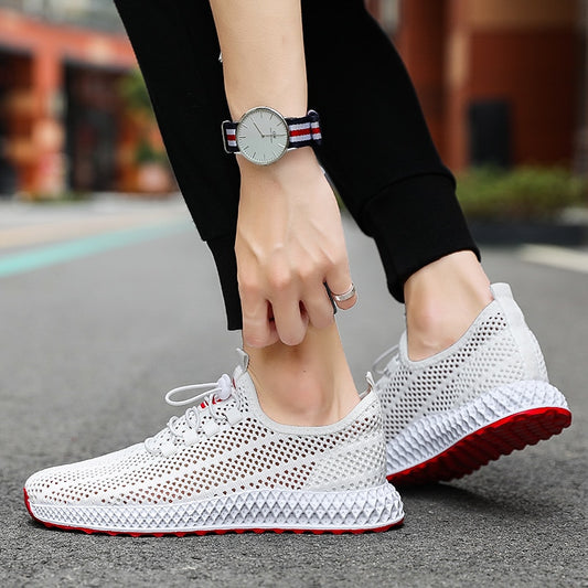 Women Chunky Sneaker Sport Gym Shoes Lightweight Ventilate Breathable Elastic Wearable Outdoor Sport Casual Shoes Size35-44 - LiveTrendsX