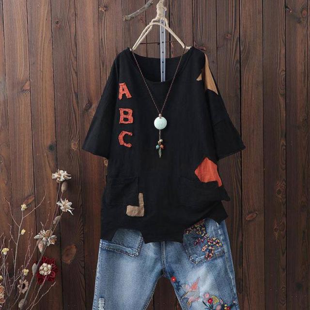 Women Loose Casual Tops T-Shirt