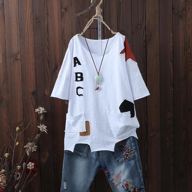 Women Loose Casual Tops T-Shirt