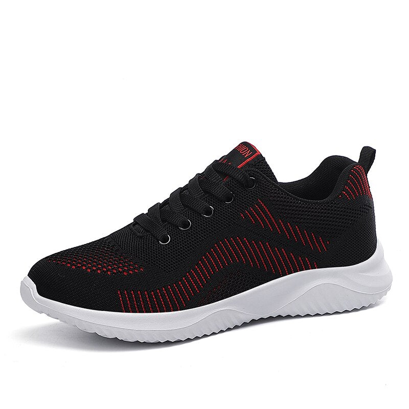 New Fashion Women Sneakers Women Casual Shoes Female Flats Platform Spring Autumn Lace Up Vulcanized Shoes Tenis Feminino Cheap - LiveTrendsX