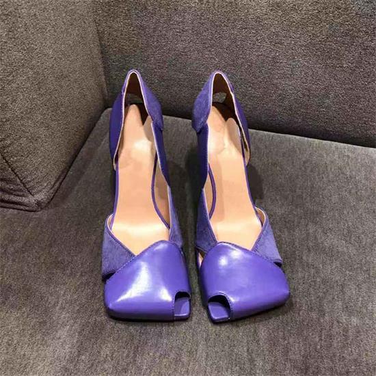 High Heels Shoes Women Spring Square Toe Pumps Women Hollow Sapato Feminino 2020 Ladies Shoes Fashion Buty Damskie Sexy Footwear - LiveTrendsX