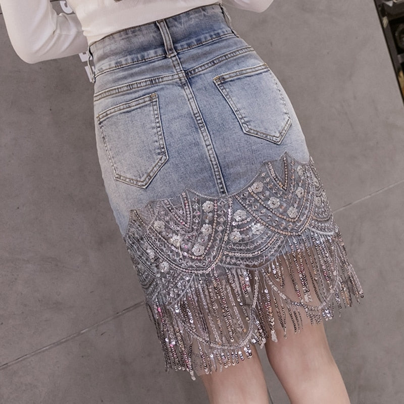 Fashion Beading Tassel SKirt New Hot