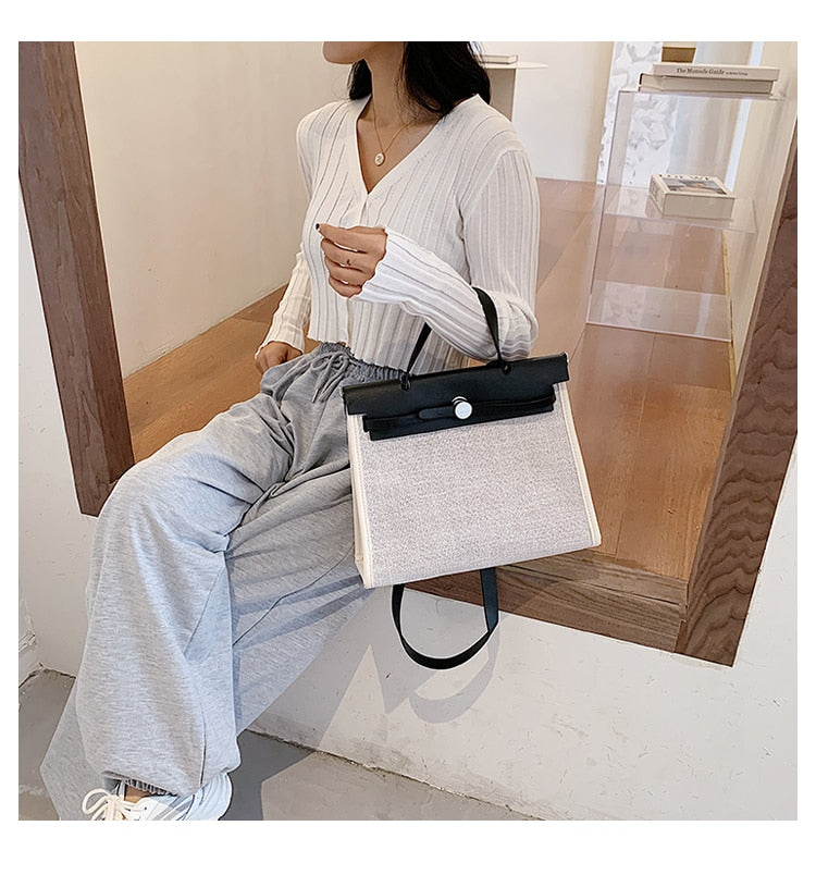 Elegant Female Large Tote bag - LiveTrendsX