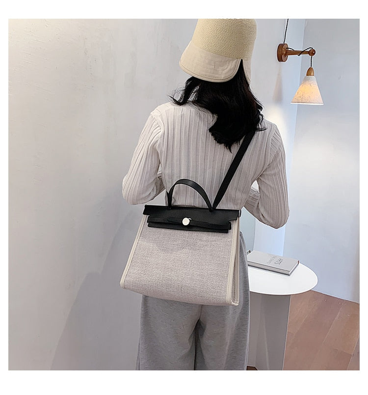 Elegant Female Large Tote bag - LiveTrendsX