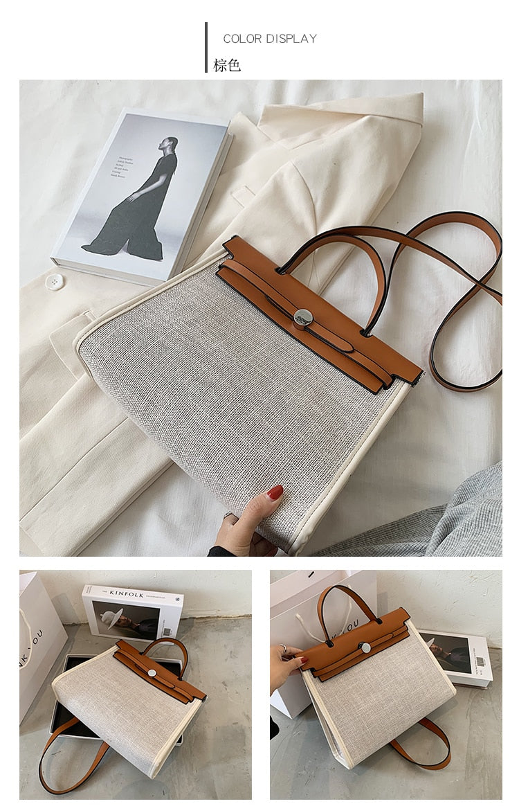 Elegant Female Large Tote bag - LiveTrendsX