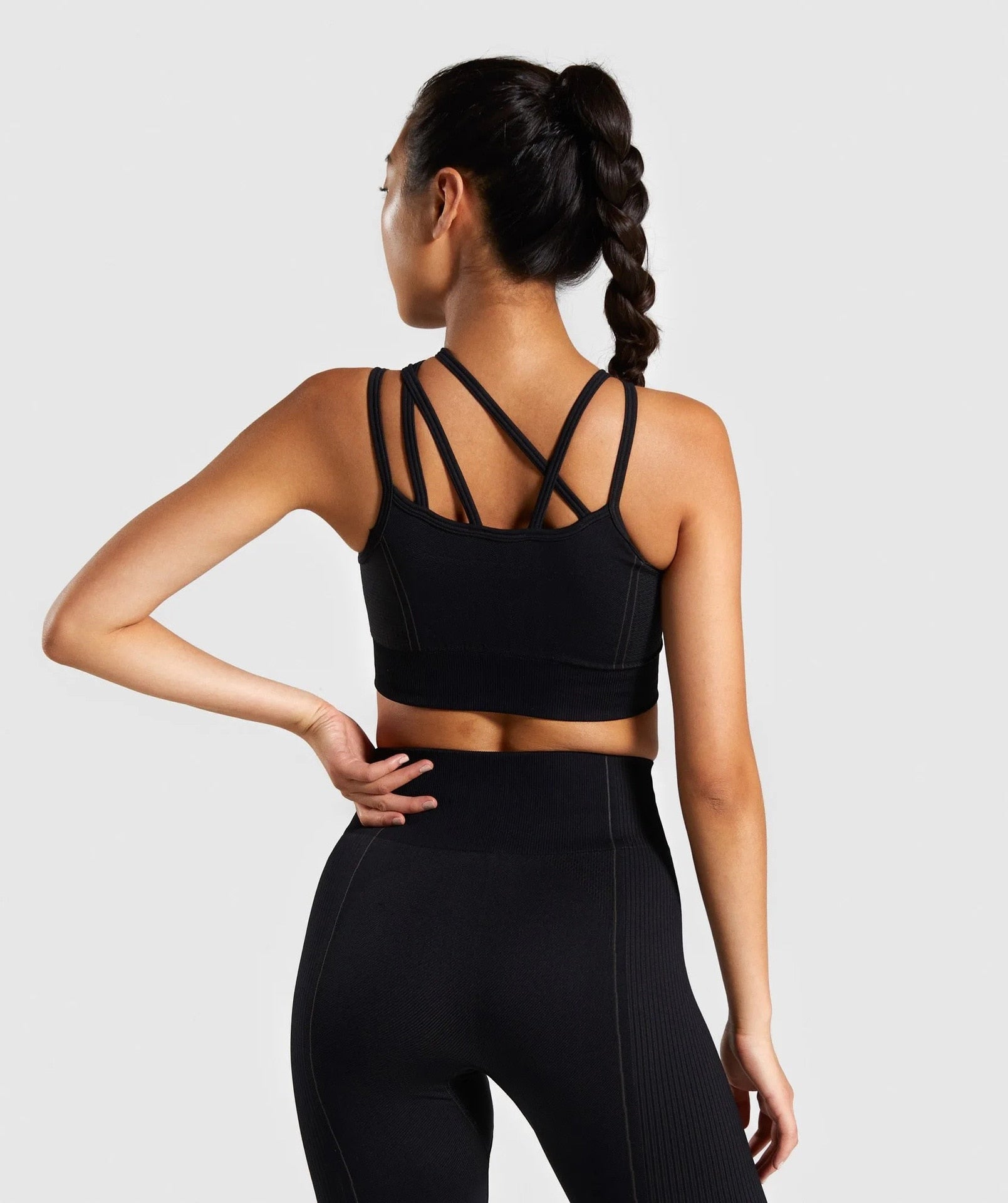 Seamless Sport Set Women Yoga Gym Wear - LiveTrendsX