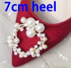 Wedding Shoes Women Pumps White Satin Princess Crystal