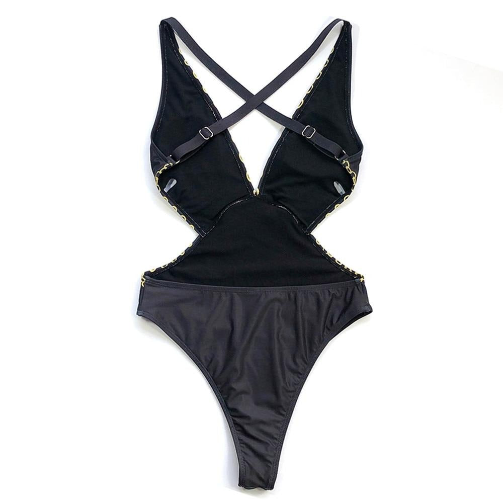 Sexy Black Swimwear Women Vintage - LiveTrendsX