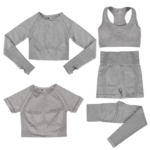 Women Yoga Set Gym Fitness Sportswear - LiveTrendsX