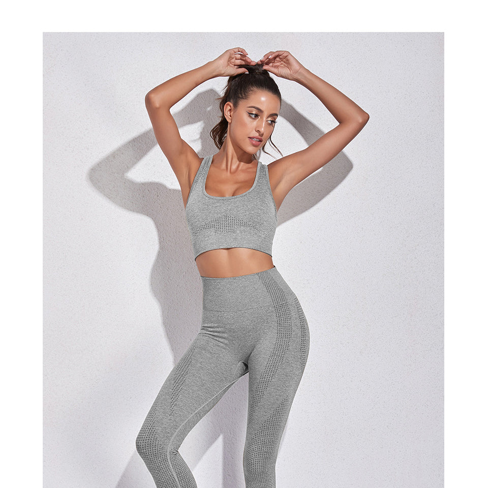 Women Yoga Set Gym Fitness Sportswear - LiveTrendsX