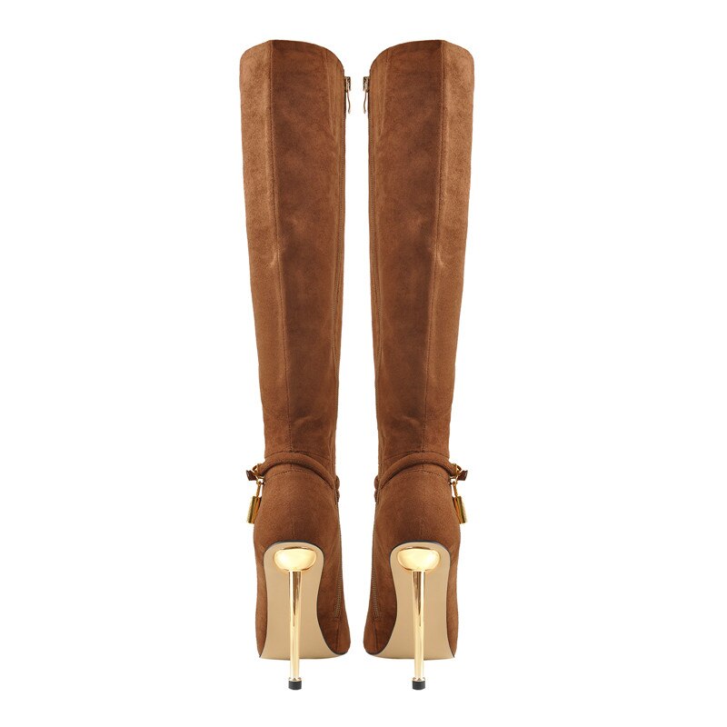 Women's Pointed Toe  Knee High Boots