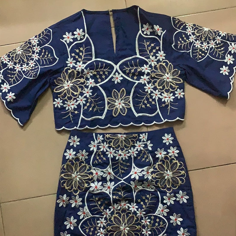 Vintage Two Piece Set For Women