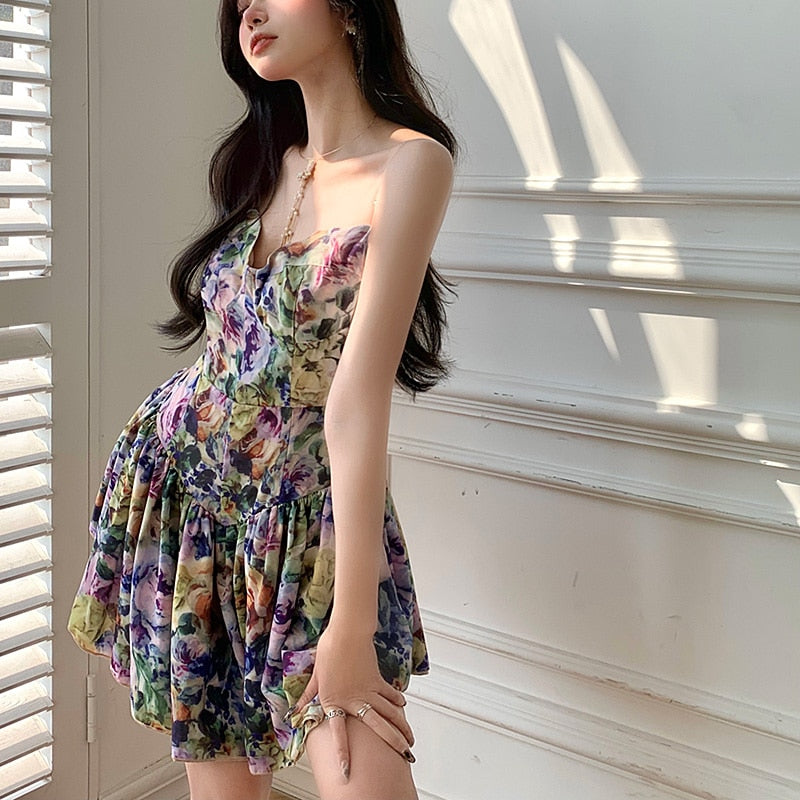 2021 New Summer Slip Dress Korean Fashion  Sundress - LiveTrendsX