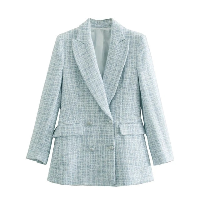 Casual Vintage Office Lady Jacket Coat