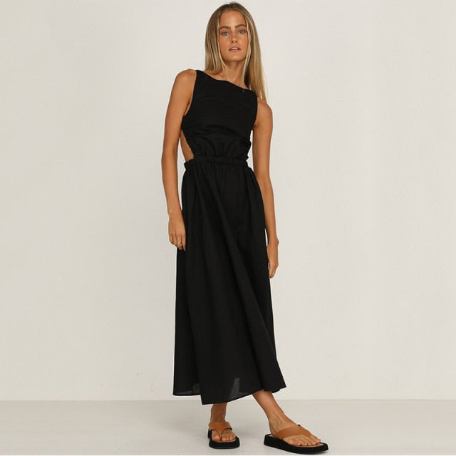 Sexy Spaghetti Strap Summer Dress 2021 - LiveTrendsX