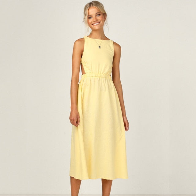 Sexy Spaghetti Strap Summer Dress 2021 - LiveTrendsX