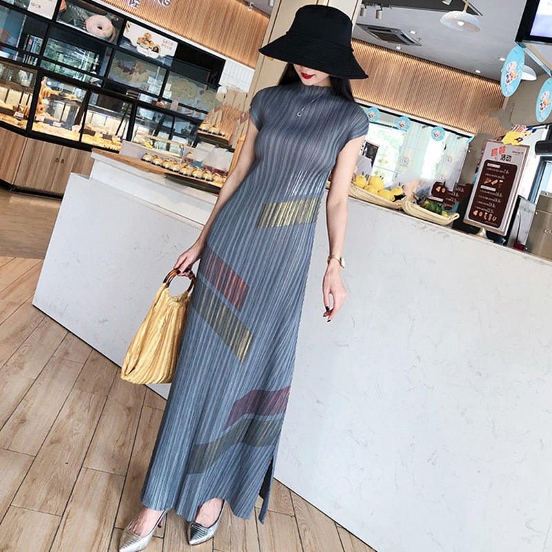 long dress vintage aesthetic dress