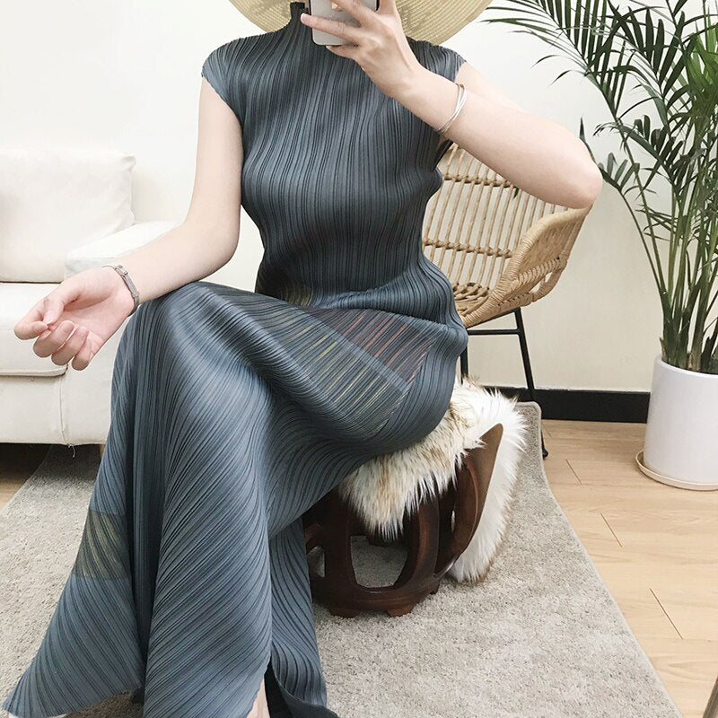 long dress vintage aesthetic dress