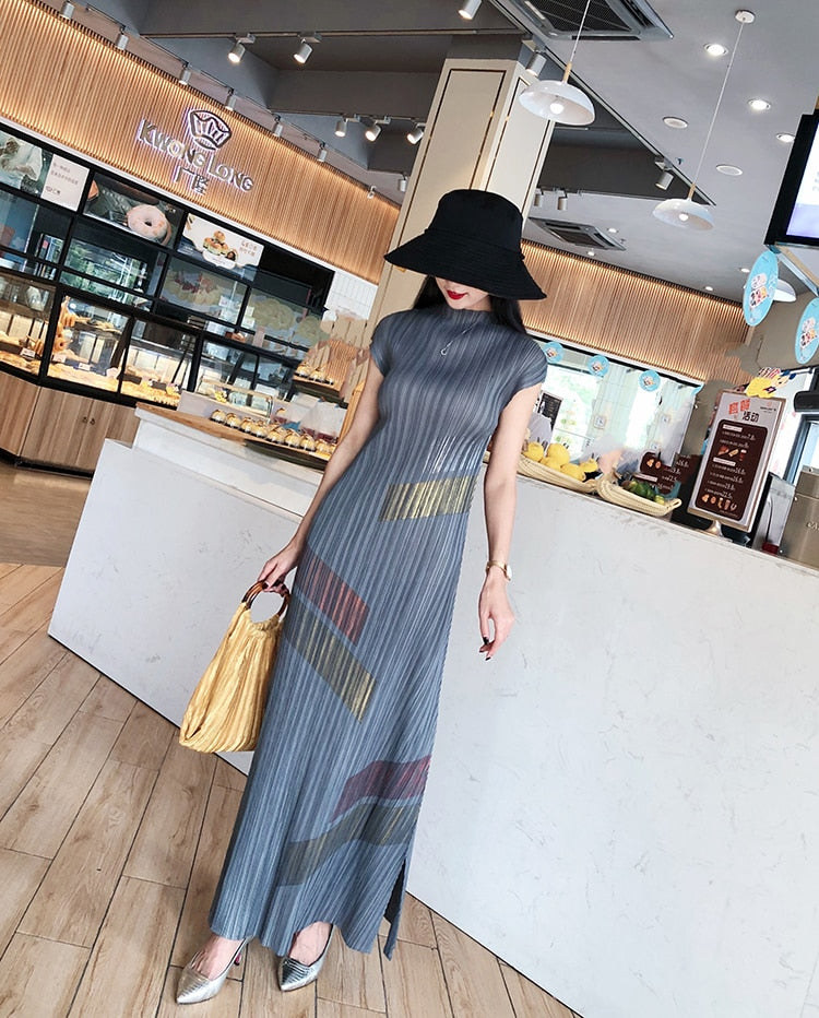 long dress vintage aesthetic dress