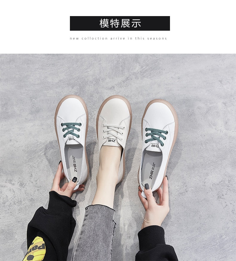 Tennis Shoes Casual Flats Rubber