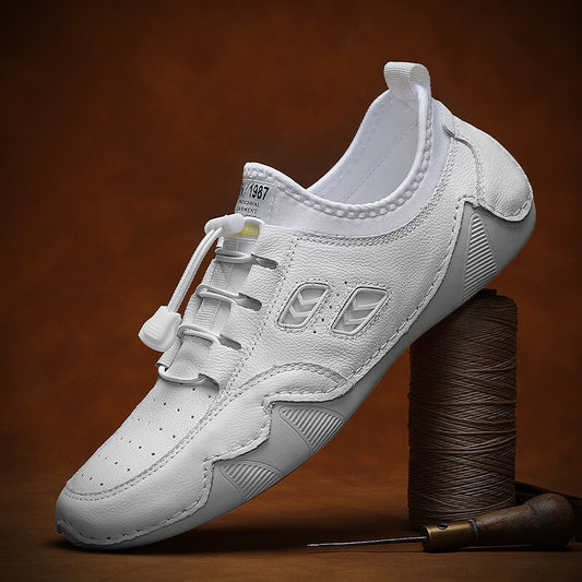 Mens Sneakers Genuine Leather