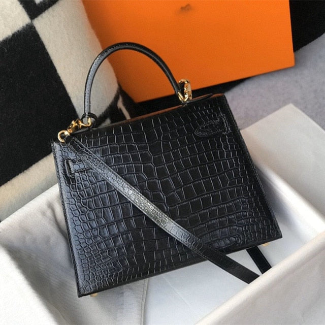 2021 new crocodile pattern platinum bag - LiveTrendsX