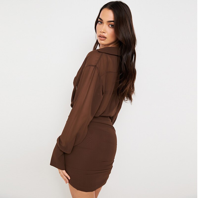 Clubwear Outfit Casual Slim Sexy Dress