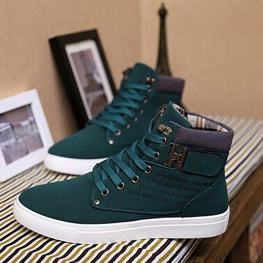 Men frosted suede casual shoes