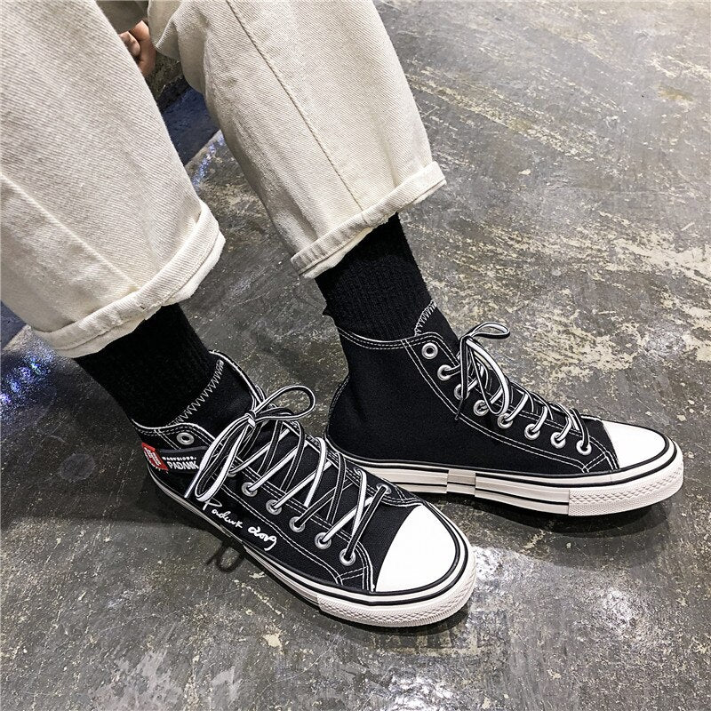 Fashion Men's Casual Shoes High-Top