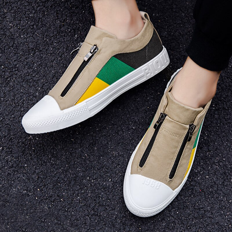 Summer Men's Shoes Comfortable Canvas