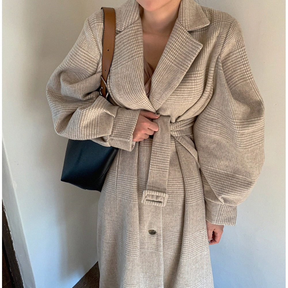 Single Breasted Winter Woolen Coat