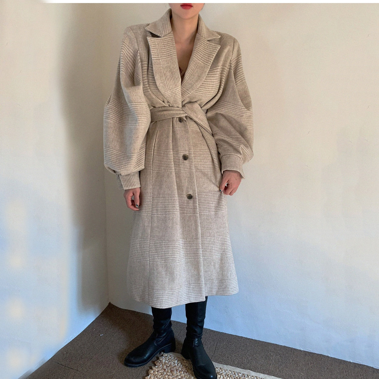 Single Breasted Winter Woolen Coat