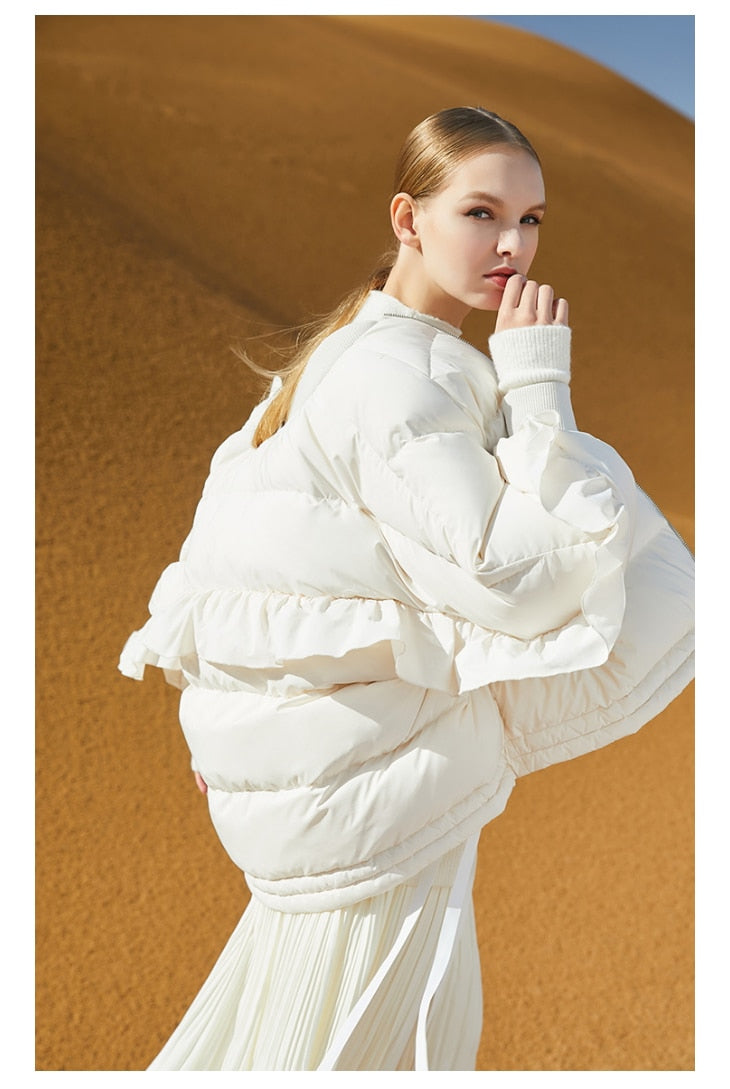 Women's Short Loose Down Jacket