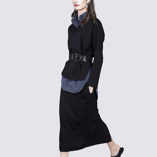 three-piece suit spring shirt skirt  suit