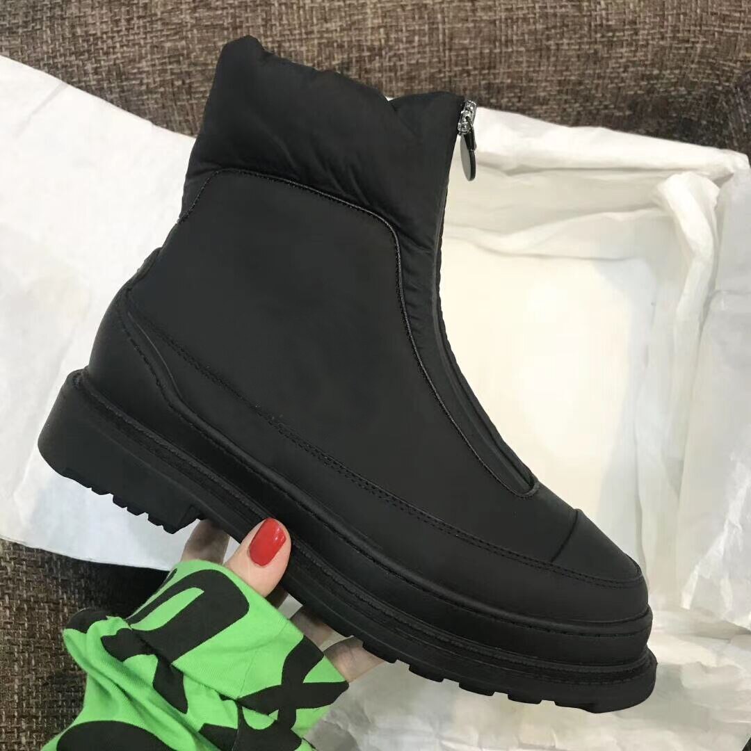 Women Mid Heel Outdoor Short Boots