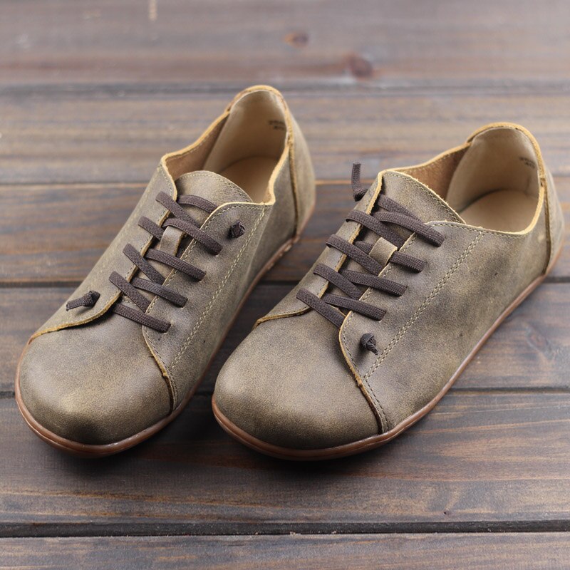 outdoor flats mens handmade shoes