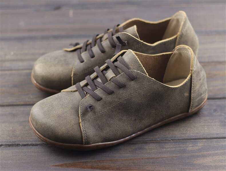 outdoor flats mens handmade shoes