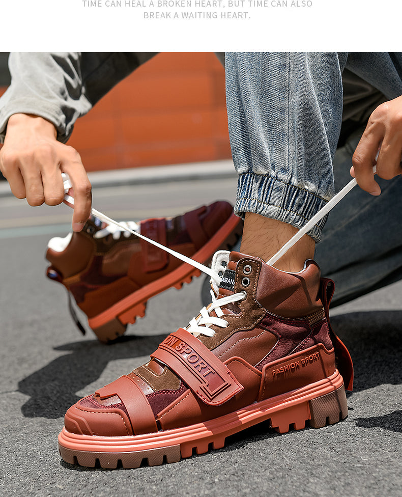 Outdoor Men's Boots Street Trend