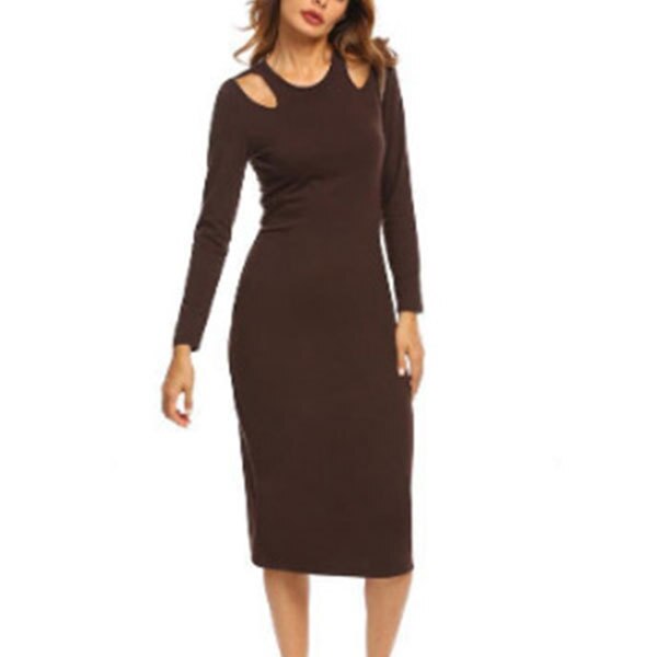 A-Line Party Dress Women Long Sleeve