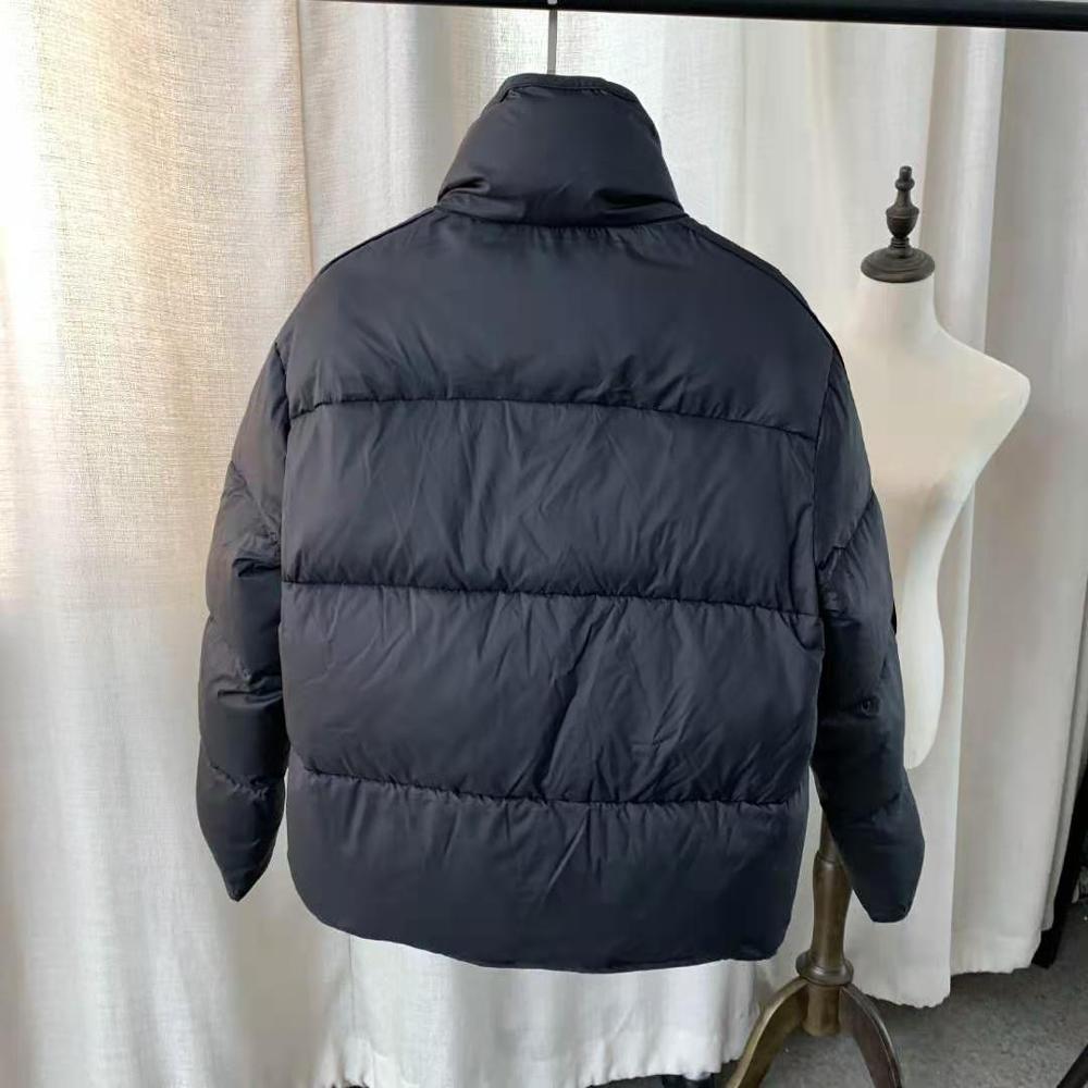 slim hooded keep warm lady down coat