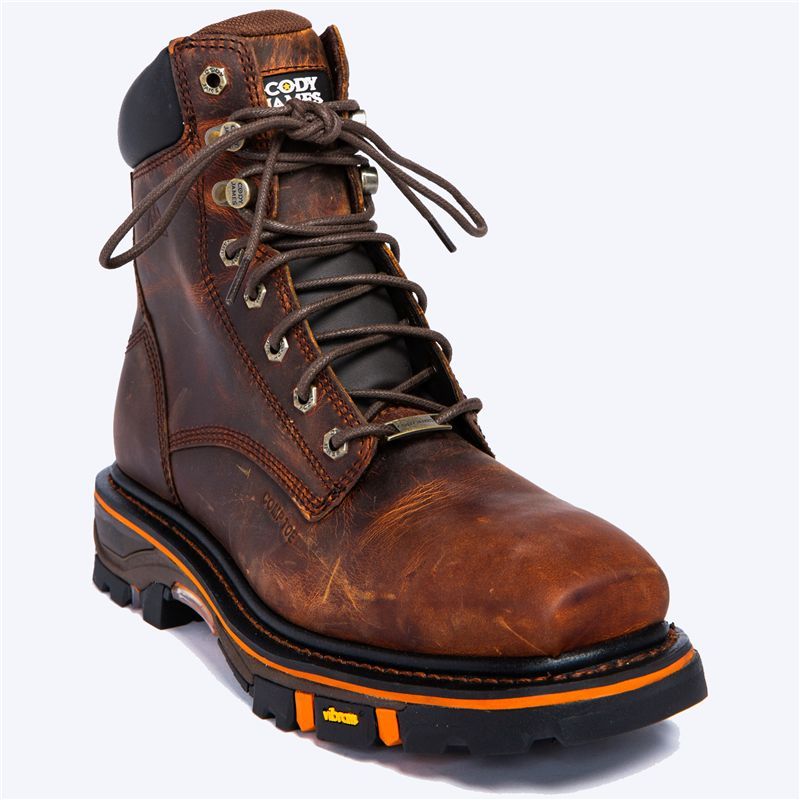 Men Retro PU Leather Martin Boots